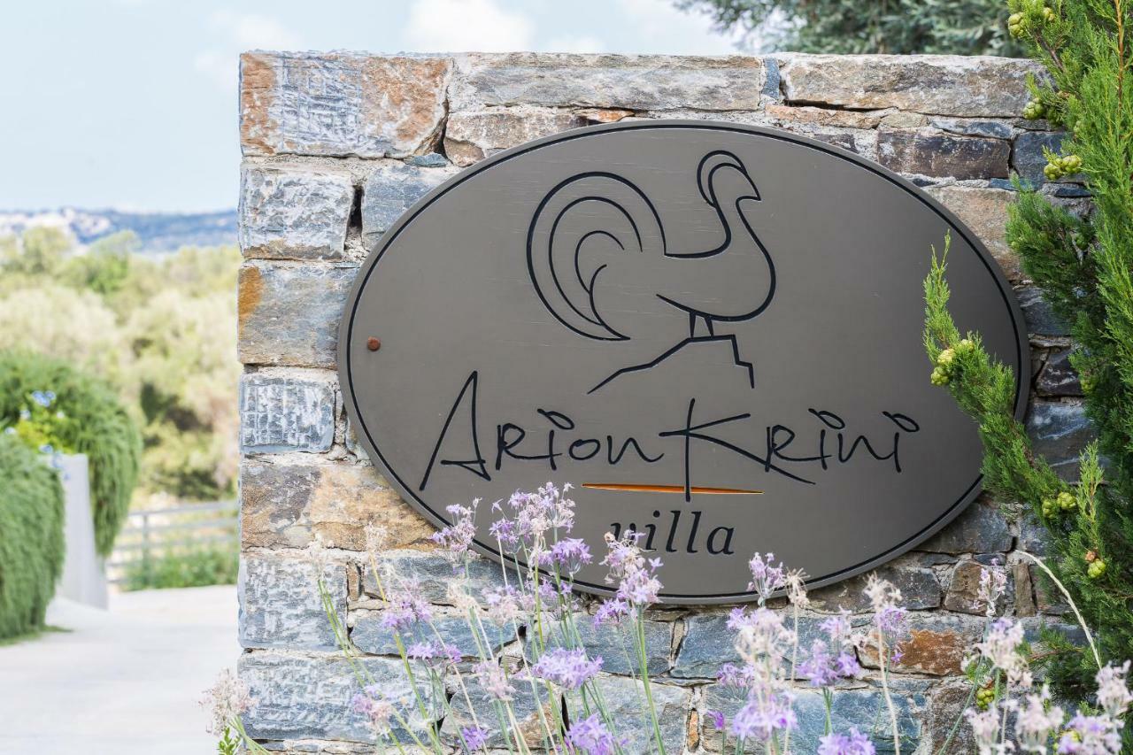 Arion Krini Villa Amnatos Ngoại thất bức ảnh